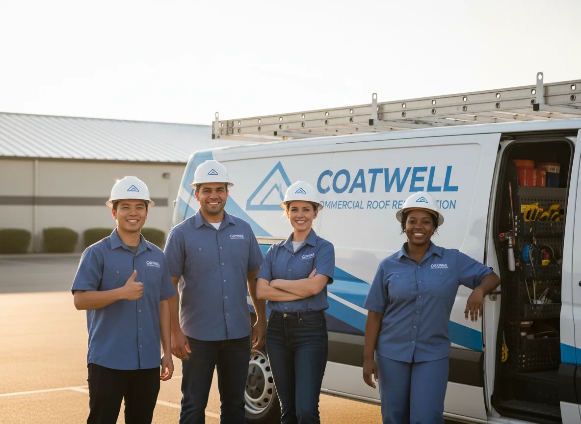 Commercial roof coating company in Connelly, NY